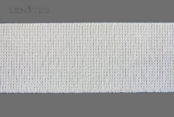 Лента эластичная ЛЭ-35бп-25 белая - foto 1