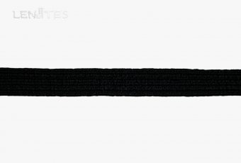Тесьма эластичная ТП-10ЧП-10 чёрная - foto 1