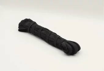 Тесьма эластичная ТП-10ЧП-10 чёрная - foto 0
